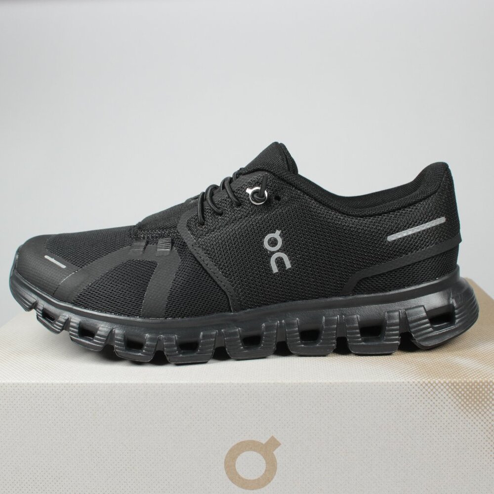 On Cloud 6 -SIZE 8.5Women US / 7Men US - NEW WITH BOX - Black Shoes All-Day Wear - Picture 4 of 4